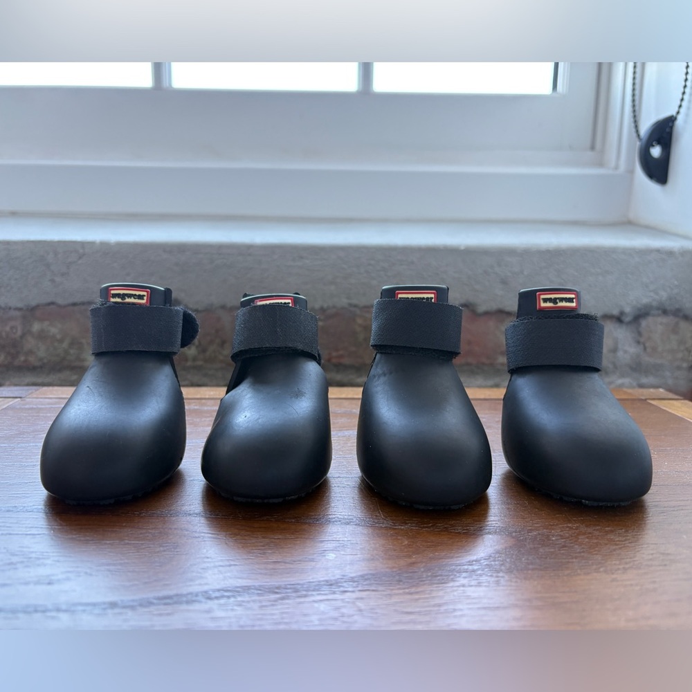 Wagwear WagWellies Black Size Small